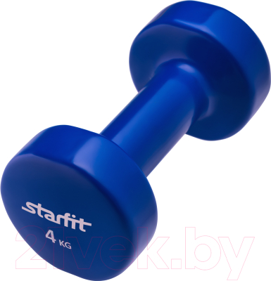 Гантель Starfit DB-101 (4кг, темно-синий)