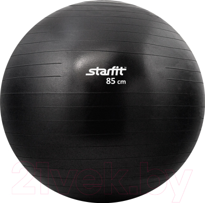 Фитбол гладкий Starfit GB-101 (85см, черный)