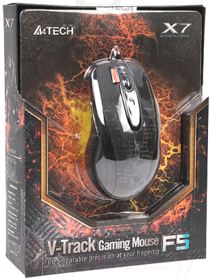 Изображение товара Мышь A4Tech V-Track F5 (черный)