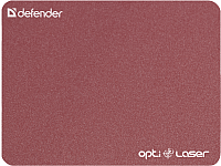 Коврик для мыши Defender Silver Opti-Laser / 50410 (бордовый) - 