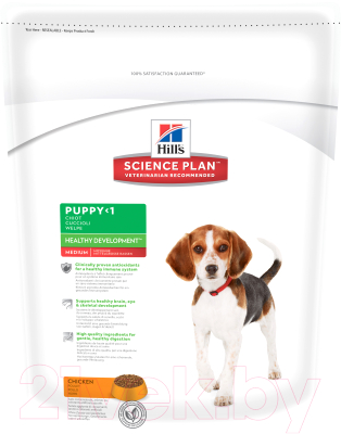 Сухой корм для собак Hill's Science Plan Puppy Healthy Development Medium Chicken (1кг)