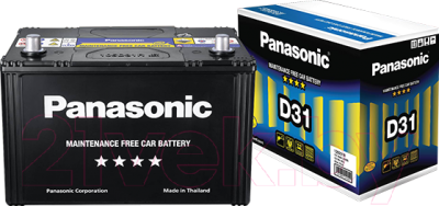 Автомобильный аккумулятор Panasonic N-115D31L-FH (90 А/ч)