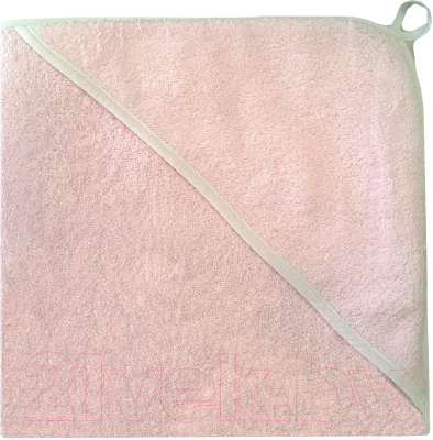 Полотенце с капюшоном Multitekstil M-401 / 8С529-Р (розовый)
