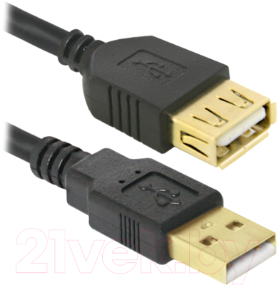 Удлинитель кабеля Defender USB02-06PRO / 87445 (1.8м)