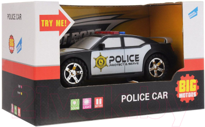 Автомобиль игрушечный Big Motors Полицейская машина / LD-2016A