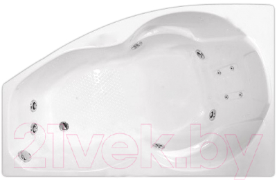 Ванна акриловая Triton Бриз 150x95 R Стандарт (с гидромассажем)