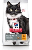 Сухой корм для кошек Hill's Science Plan Mature Adult 7+ Senior Sterilised Cat Chicken (0.3кг) - 