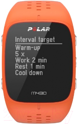 Фитнес-браслет Polar M430 (оранжевый)