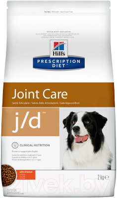 Сухой корм для собак Hill's Prescription Diet Joint Care j/d (2кг)