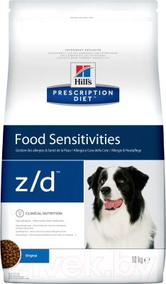 Сухой корм для собак Hill's Prescription Diet Food Sensitivities z/d Original (10кг)