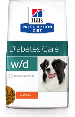 Сухой корм для собак Hill's Prescription Diet Digestive/Weight Diabetes Management w/d (1.5кг)