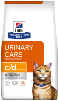 Сухой корм для кошек Hill's Prescription Diet Urinary Care c/d Multicare Chicken (1.5кг) - 