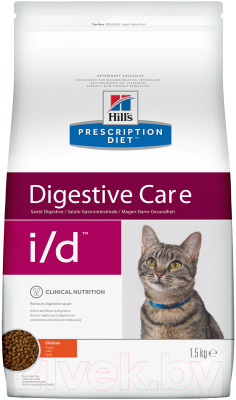 Сухой корм для кошек Hill's Prescription Diet Digestive Care i/d (1.5кг)