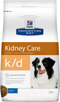 Сухой корм для собак Hill's Prescription Diet Kidney Care k/d Original (2кг)