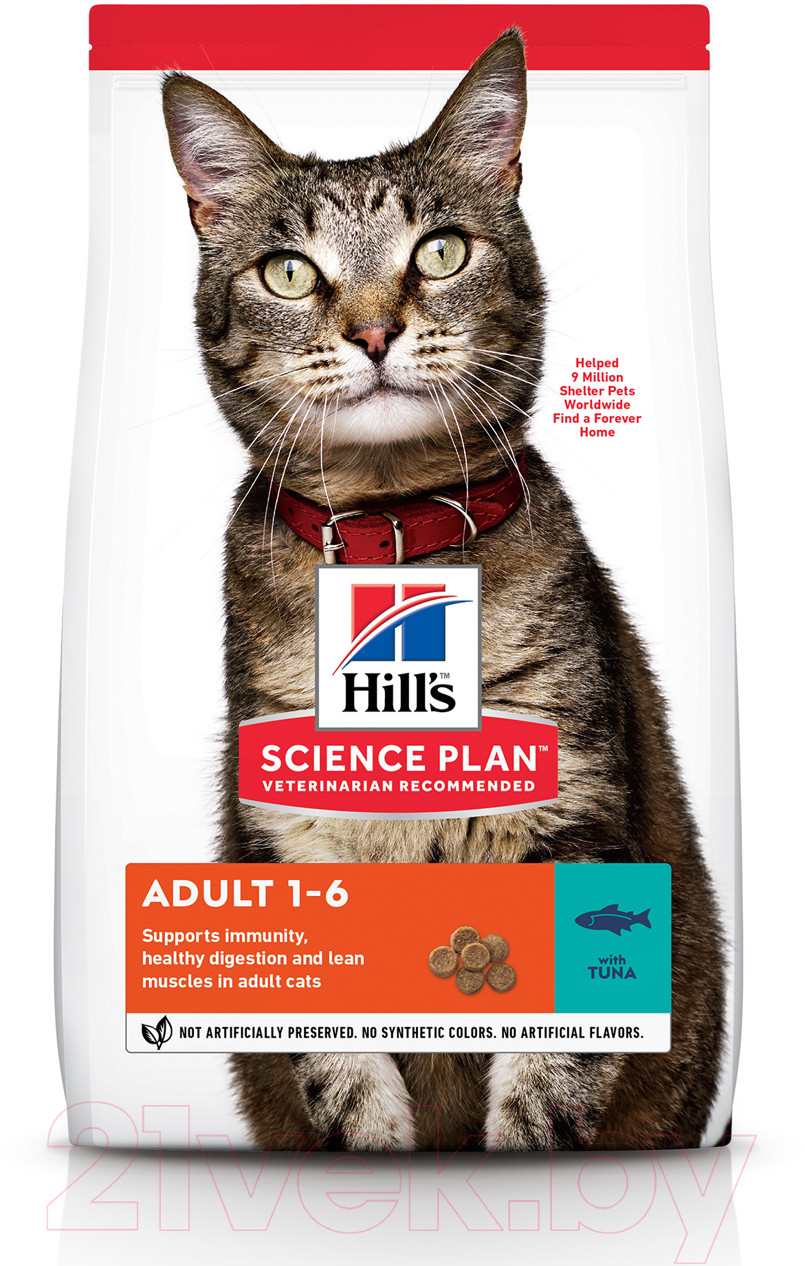 Сухой корм для кошек Hill's Science Plan Adult Optimal Care Tuna