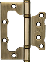 Петля дверная Arni 100x75 AB (накладные) - 