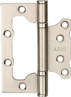 Петля дверная Arni 100x75 SN (накладная) - 