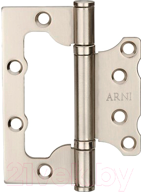 Петля дверная Arni 100x75 SN (накладная)
