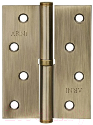 Петля дверная Arni 100x75 AB (разъемная правая)