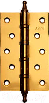 Петля дверная Arni MS5030C-4BB PB 125x75