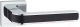 Ручка дверная Arni Рико PC/Black / КВ Z1549E15 - 