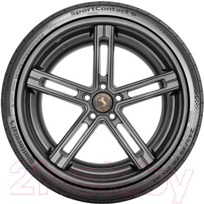 Летняя шина Continental SportContact 6 285/35R22 106Y