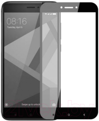 Защитное стекло для телефона Case Full Screen для Redmi 5A (черный)