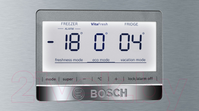 Холодильник с морозильником Bosch KGF39PI3OR