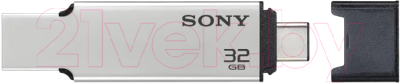 Usb flash накопитель Sony Type-C CA2 128GB Silver (USM128CA2)