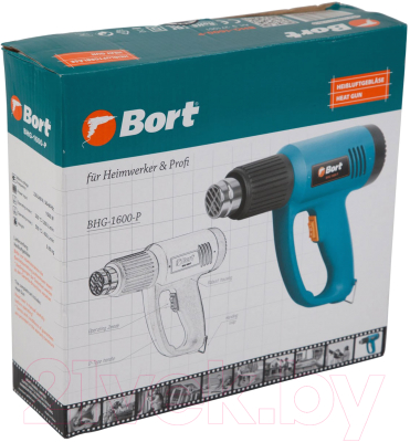 Строительный фен Bort BHG-1600-P (91271051)