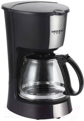 Капельная кофеварка Delta Lux DL-8156 (черный)