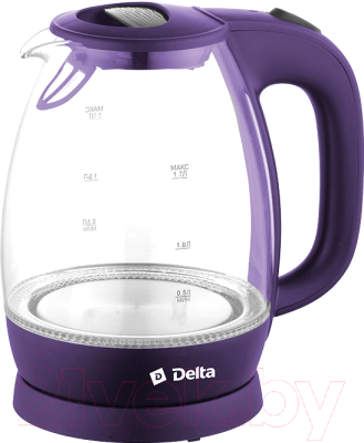Электрочайник Delta DL-1203 (фиолетовый)