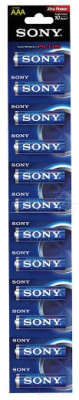 Комплект батареек Sony AM4-S12D (12шт)