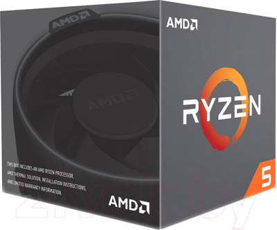 Процессор AMD Ryzen 5 4C/8T 2400G Box / YD2400C5FBBOX