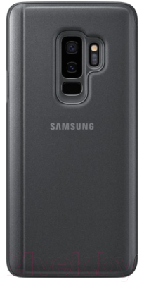 Чехол-книжка Samsung Clear View Standing Cover для S9+ / EF-ZG965CBEGRU (черный)