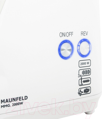 Мясорубка электрическая Maunfeld MMG.2000W (белый)
