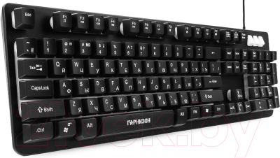 Клавиатура Гарнизон GK-300G (черный)