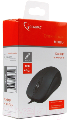 Мышь Gembird MOP-100 (черный)