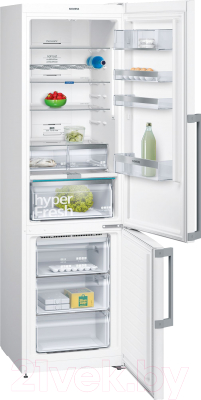 Холодильник с морозильником Siemens KG39NAW21R