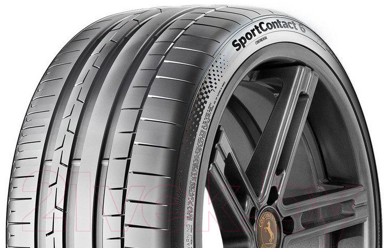 Летняя шина Continental SportContact 6 265/45R20 108Y MO (Mercedes) — фото 2
