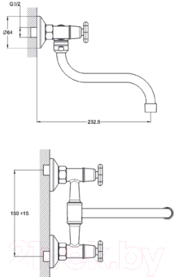 Смеситель G.Lauf Solone JIK12-A102