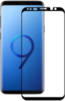 Защитное стекло для телефона Case 3D для Samsung Galaxy S9 Plus (черный глянец) - 