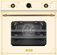 Электрический духовой шкаф Zorg Technology BE6 RST CR - 