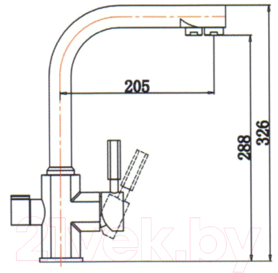 Смеситель Kaiser Decor 40144-7 Ora