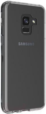 Чехол-накладка Case Better One для Galaxy A8 (2018) TPU (прозрачный глянец)