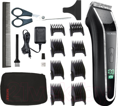 Машинка для стрижки волос Moser Lithium Pro Series LCD 1902-0460