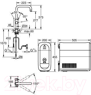 Смеситель GROHE Blue Home 31456000