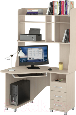 Компьютерный стол ВасКо КС 20-29 М1 (дуб молочный)