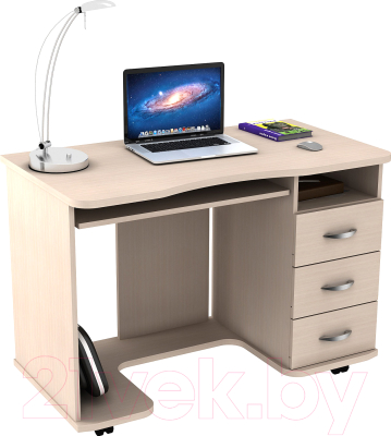 Компьютерный стол ВасКо КС 20-40 (дуб молочный)
