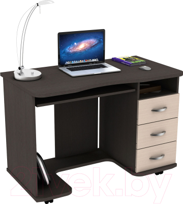 Компьютерный стол ВасКо КС 20-40 (венге/дуб молочный)